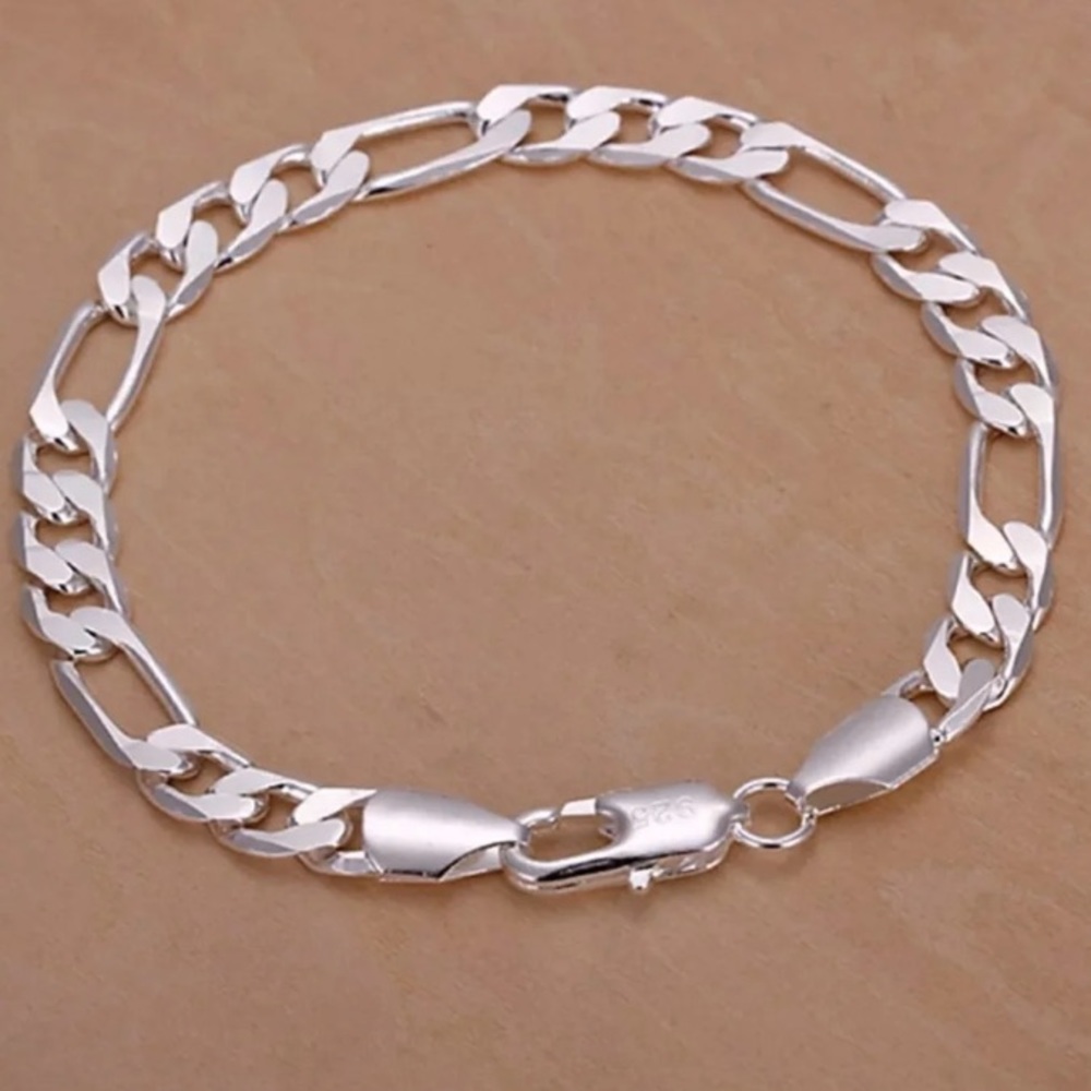 Sterling Silver Link chain Bracelet